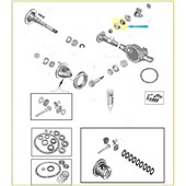 Vnější ložisko pastorku 5252508 Jeep Wrangler YJ Vnější ložisko pastorku 5252508 Jeep Wrangler YJ